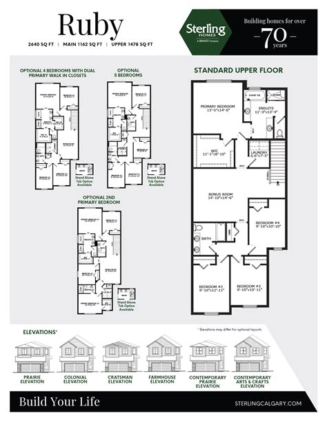 Legacy | Ruby | Floor Plans and Pricing