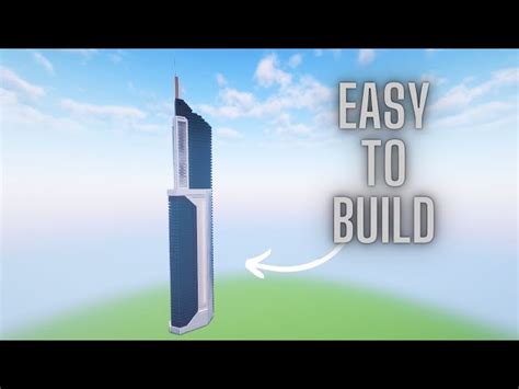 Futuristic Skyscraper v.2 Minecraft Map