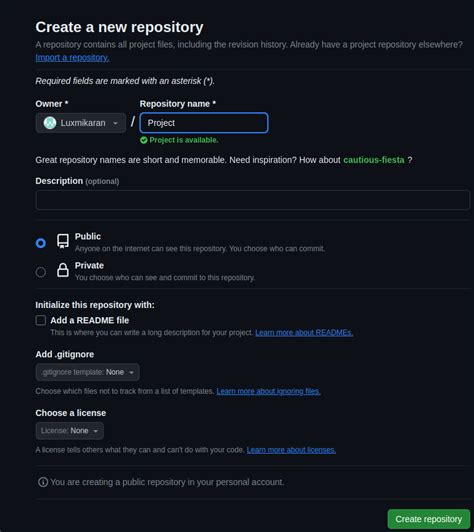 How to create a repository and push on Github | by Luxmikaran | Medium