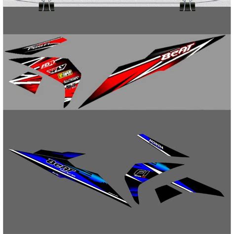 jual striping beat fi       esp variasi sticker