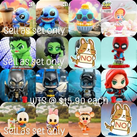 WTS Hot Toys Cosbi Batman Flash Marvel Comics Iron Man