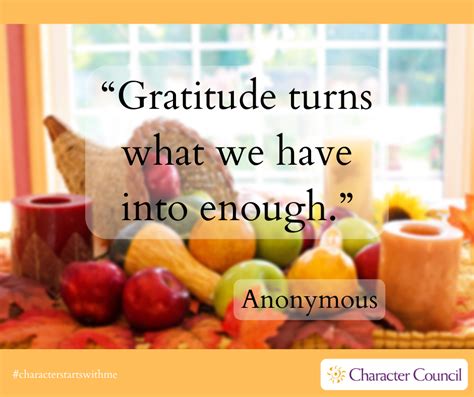 Gratefulness Quotes - Character Council