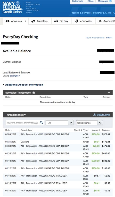 Transferring money from external account to NFCU - myFICO® Forums - 4861937