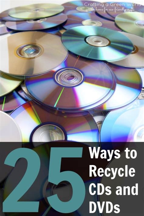 Diy Crafts 25 Ways To Recycle Cds And Dvds • Crafting A Green World