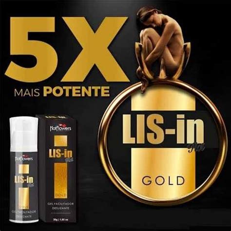 Lis In Gold Gel Facilitador Deslizante Hot Flowers G Mercado Livre