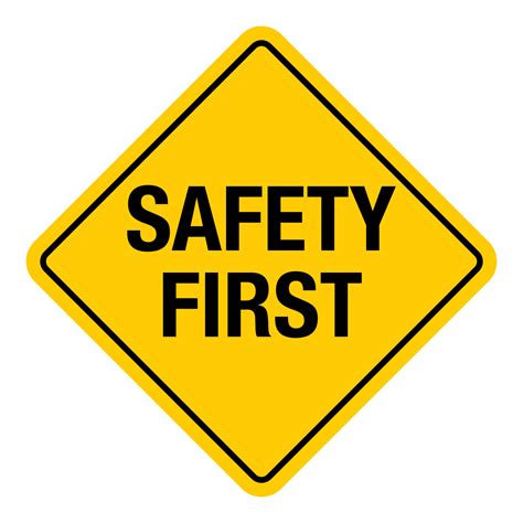 Safety Sign Marking Label Symbol Pictogram Standards Warning Safety