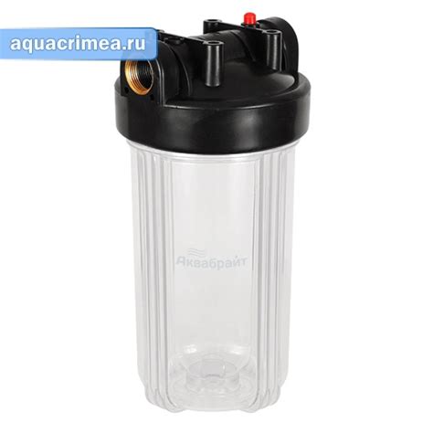 Купить магистральный фильтр «АКВАБРАЙТ» АБФ-10ББ прозрачный
