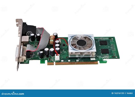 Video card stock image. Image of technology, contemporary - 16316135