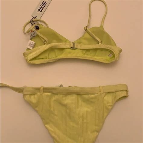 The Bikini Lab Swim Nwt The Bikini Lab Luster Skimpy Belted Swim Set Poshmark
