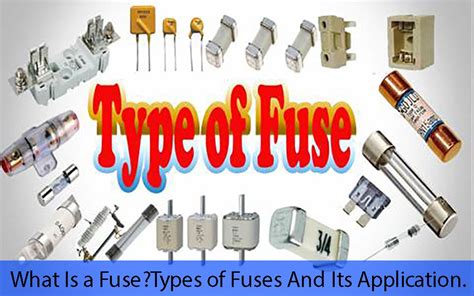 What Is a Fuse?Types of Fuses And Its Application. - ICEEET