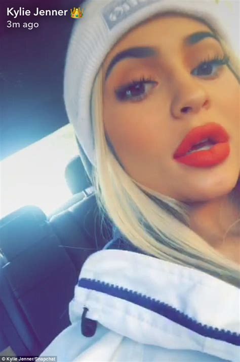 Kylie Jenner Flaunts Bust In Yellow Bikini Daily Mail Online