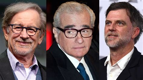 Steven Spielberg, Martin Scorsese y Paul Thomas Anderson se reúnen con