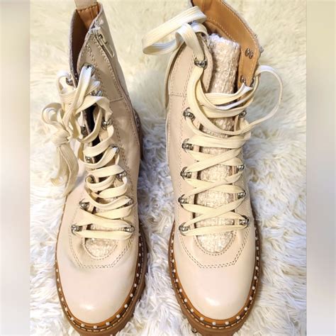 Steve Madden Rainier Leather Chunky Block Heel Moto C Gem