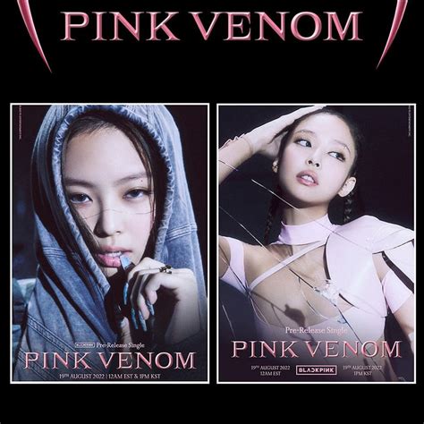 BLACKPINK PINK VENOM Album Poster