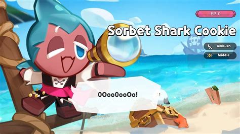 Cookie Run Kingdom Best Sorbet Shark Topping