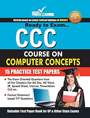 9789350838532 Ccc Course On Computer Concepts Practice Test Papers