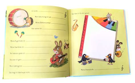 Meine Kindergarten-Freunde: Tiere (Freundebuch für den Kindergarten und