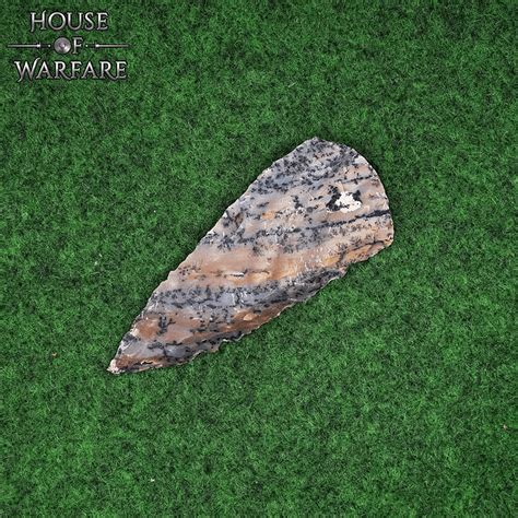 primitive stone arrowhead