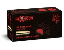 Amunicja GECO 44 Rem Mag HEXAGON 19 4g 300gr Sklep z bronią Skawiński