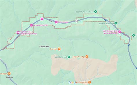 Where Is Vail Colorado See Local Map And More