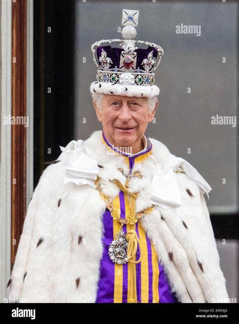 London England Uk 06 May 2023 King Charles Iii Wearing The