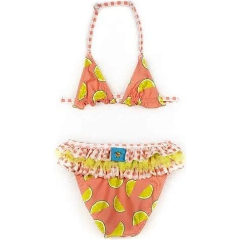 Tortue Παιδικό Μαγιό Bikini Set για Κορίτσι Κοραλί S2 116 206 BestPrice gr