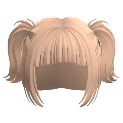 Cute Short Pigtails In Blonde Roblox