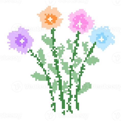 pixel flower 5