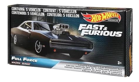 Hot Wheels Premium Fast And Furious Rapido Y Furioso 5 Autos