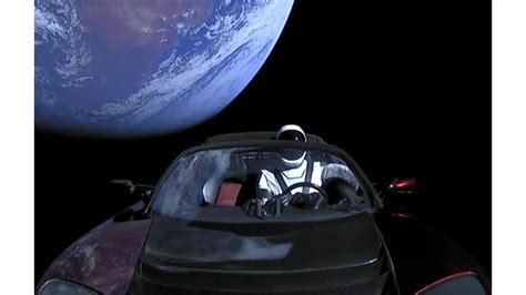 La Tesla Roadster Et Starman Sapprochent De Mars