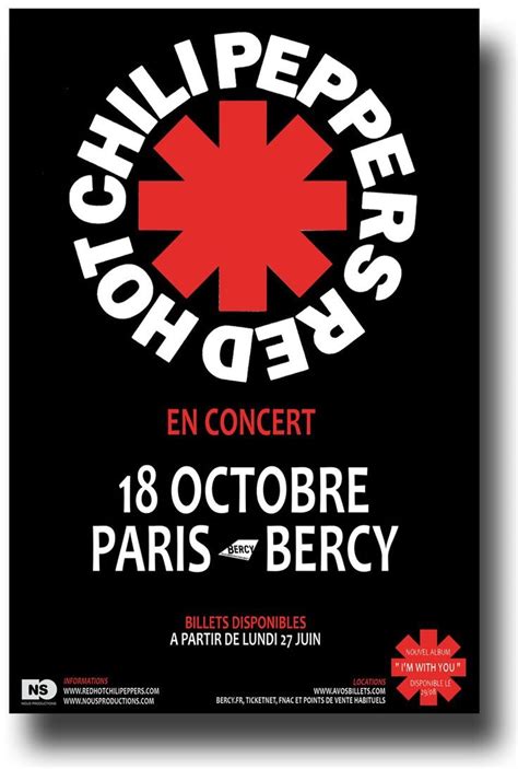 Red hot chili peppers плакат фото