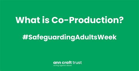 Co Production Ann Craft Trust