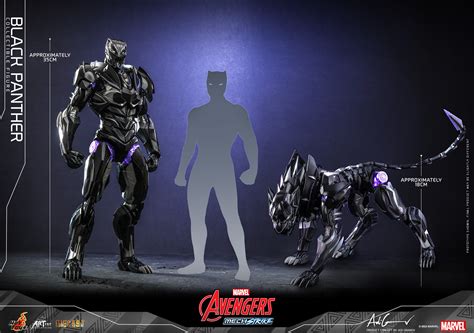 Hot Toys AC 05 Marvels Avengers Mech Strike Black Panther Hot Toys Complete Checklist