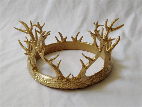 3d Printed Antler Crown By Noceur Pinshape