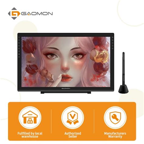 GAOMON PD2200 120% sRGB fully laminated pen screen with adjustable ...