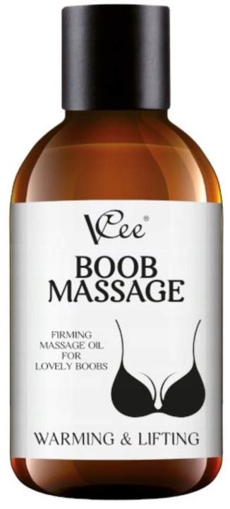 Vcee Boob Massage Olejek Do Masa U Biustu Rozgrzewaj Cy Liftinguj Cy Ml