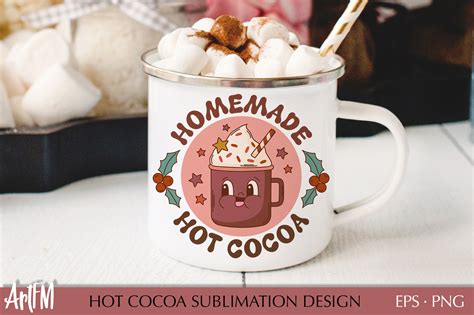 Homemade Hot Cocoa Print Graphic By Artfm Creative Fabrica