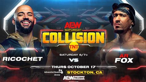 All Elite Wrestling Confirma La Cartelera De AEW Collision Del 19 De