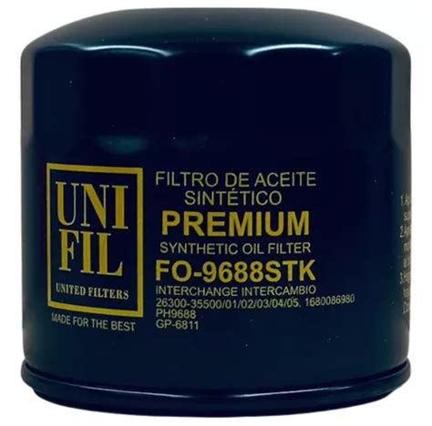 Filtro Aceite Sintetico Baic D L Mercadolibre