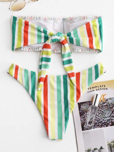 Striped Bikini Sale Online ZAFUL