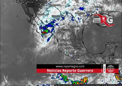 Alerta por zona de baja presión con potencial ciclónico al sur de las