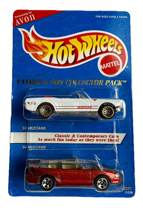 Hot Wheels Avon Father Son Collector Pack Ford Mustang Pack