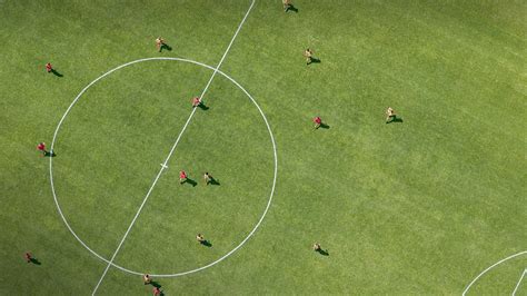 Aerial View Of Football Match Windows Spotlight Images