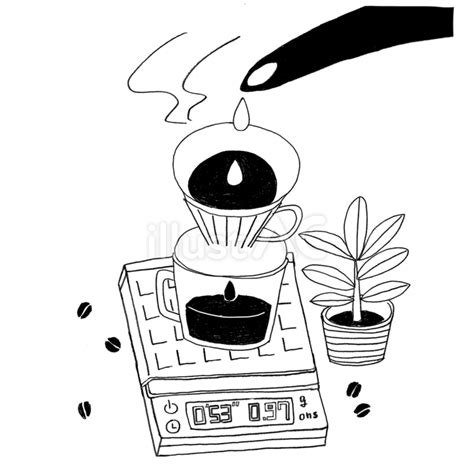 ドリップコーヒーイラスト No 23153325｜無料イラスト・フリー素材なら「イラストac」