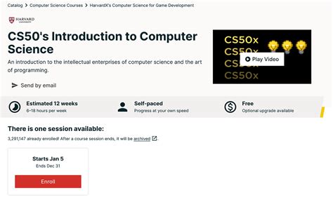 How Can I Take Harvards Top Computer Course Cs50 For Free By