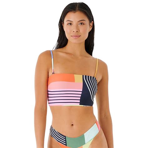 Top Bikini Rip Curl Day Break Long Line Bandeau Mujer Deporvillage