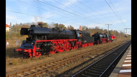 BR 35 1097-1 mit BR 50 3501 und 112 481-7 (204) in Neudietendor mit ...