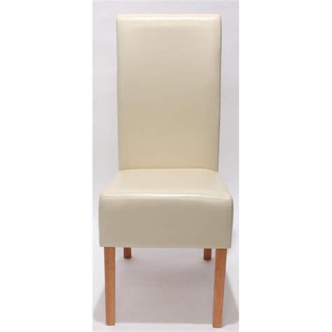 Er Set Esszimmerstuhl K Chenstuhl Stuhl Latina Leder Creme Helle Beine Von Heute Wohnen