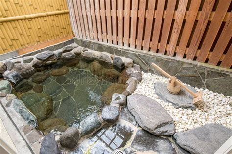 Japanese Hot Bath Stock Photo Image Of Vibrant Bath