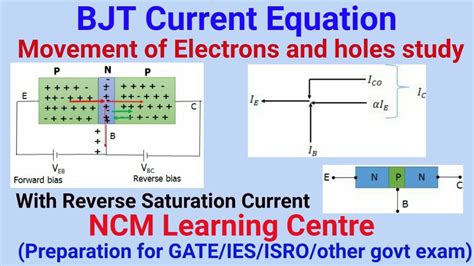 Bjt Bipolar Junction Transistor Current Equation Npn Pnp